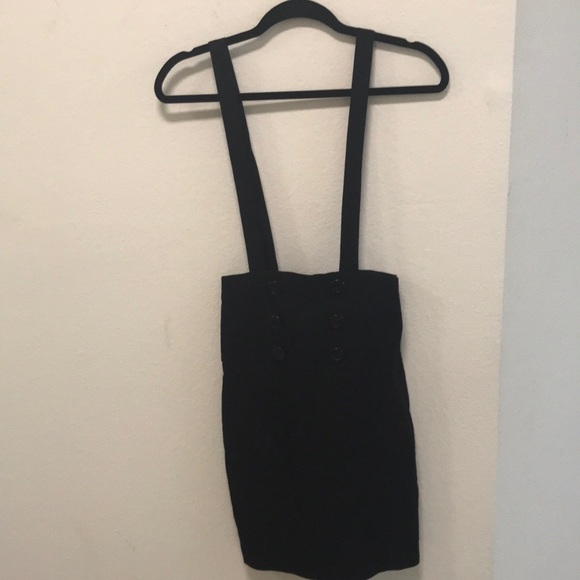 Wet Seal Dresses & Skirts - Wet Seal fall suspenders romper dress